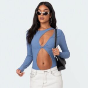 Edikted Cutout Bodysuit- WORN ONCE